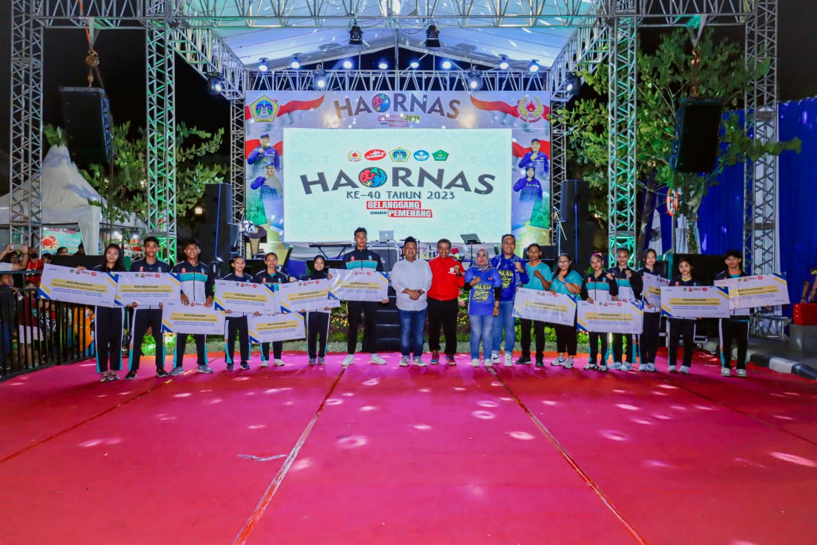 Peringatan Haornas ke-40 Digelar di Bandar Grissee, Bupati Gresik Janjikan Bonus Peraih Medali Porprov Jatim
